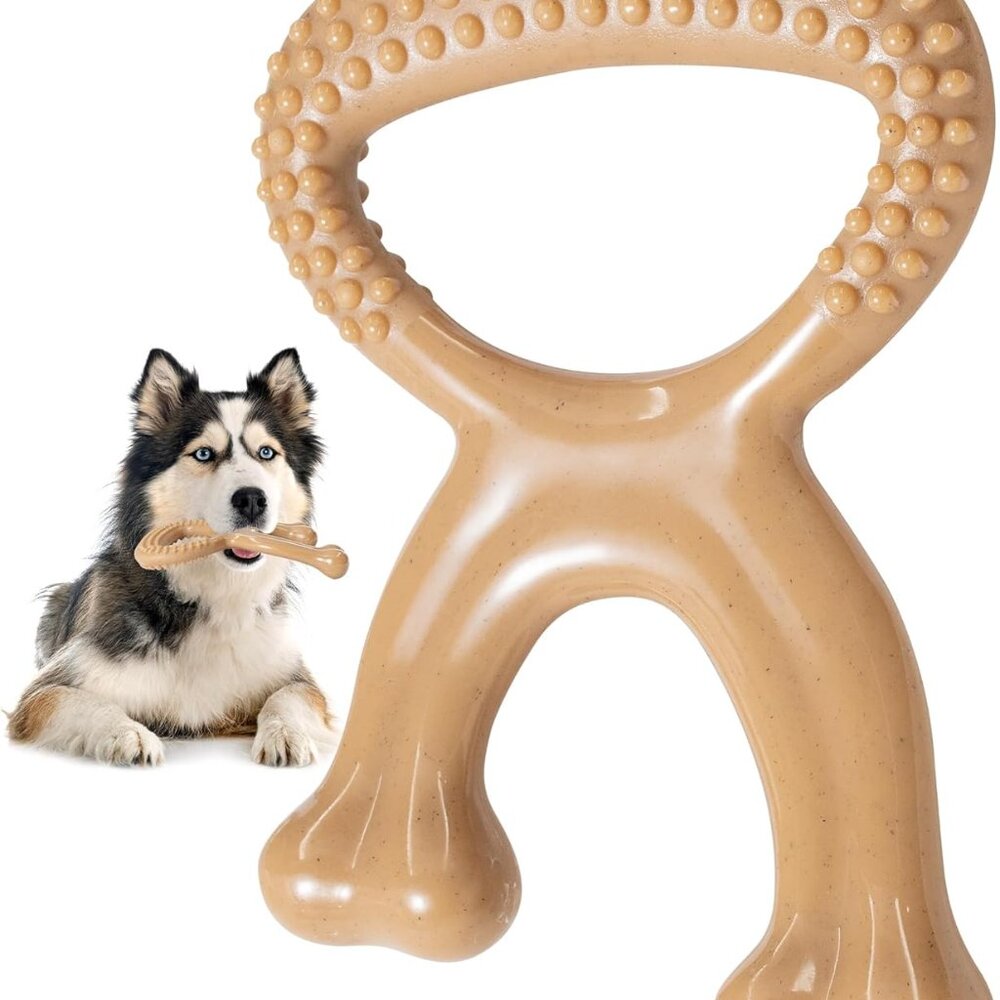 Aggressive Chewers, Indestructible Nylon Bone Dental Care Teeth Cleaning Chew